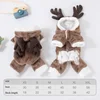 Costume per animali domestici in alce-marrone