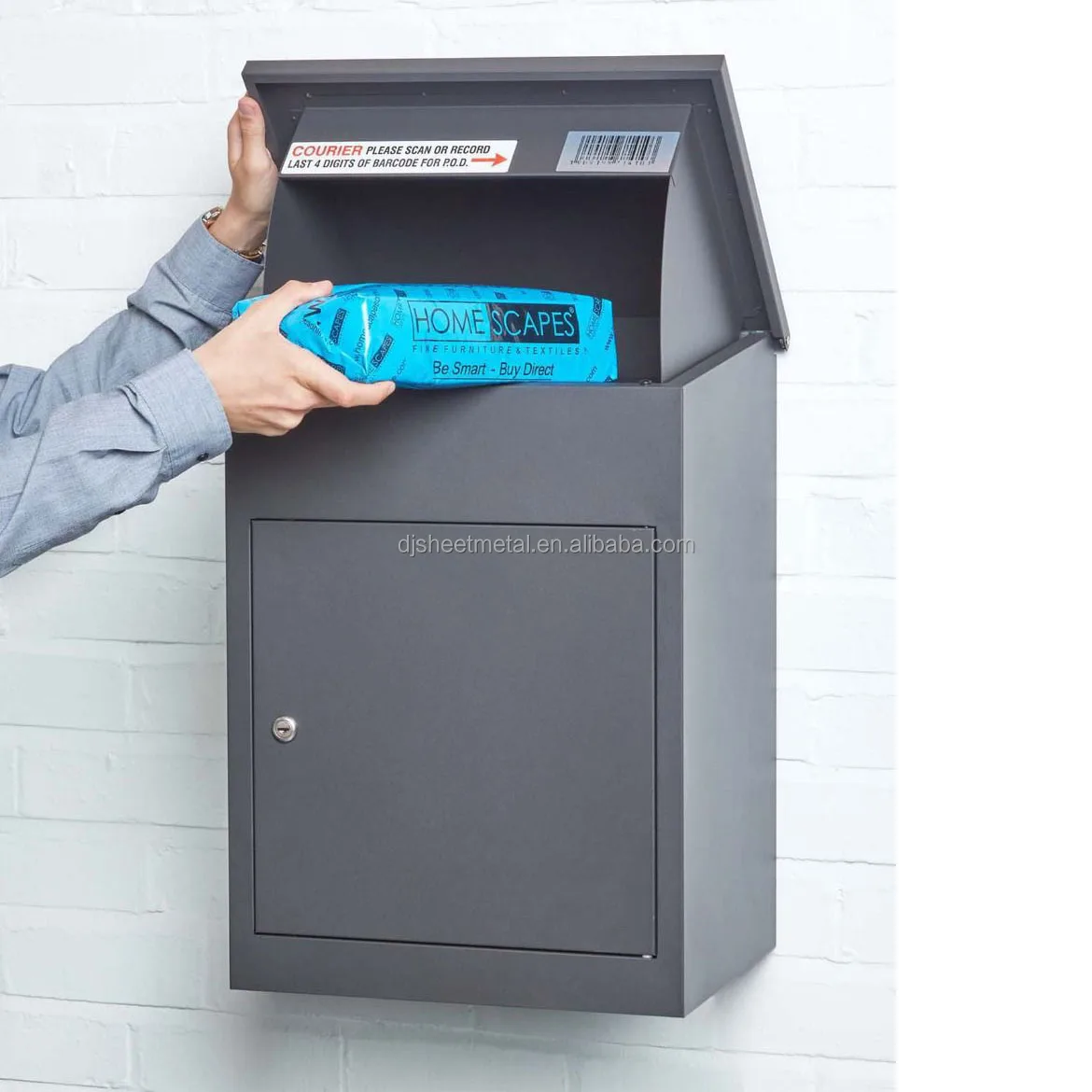 Waterproof Parcel Drop Box Ideas Foldable Diy Mailbox Delivery