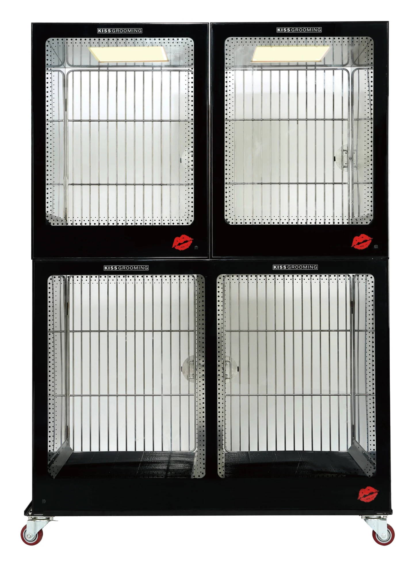 Aeolus Ka-505d Stainless Steel Pet Display Cage,Pet Cages,Carriers