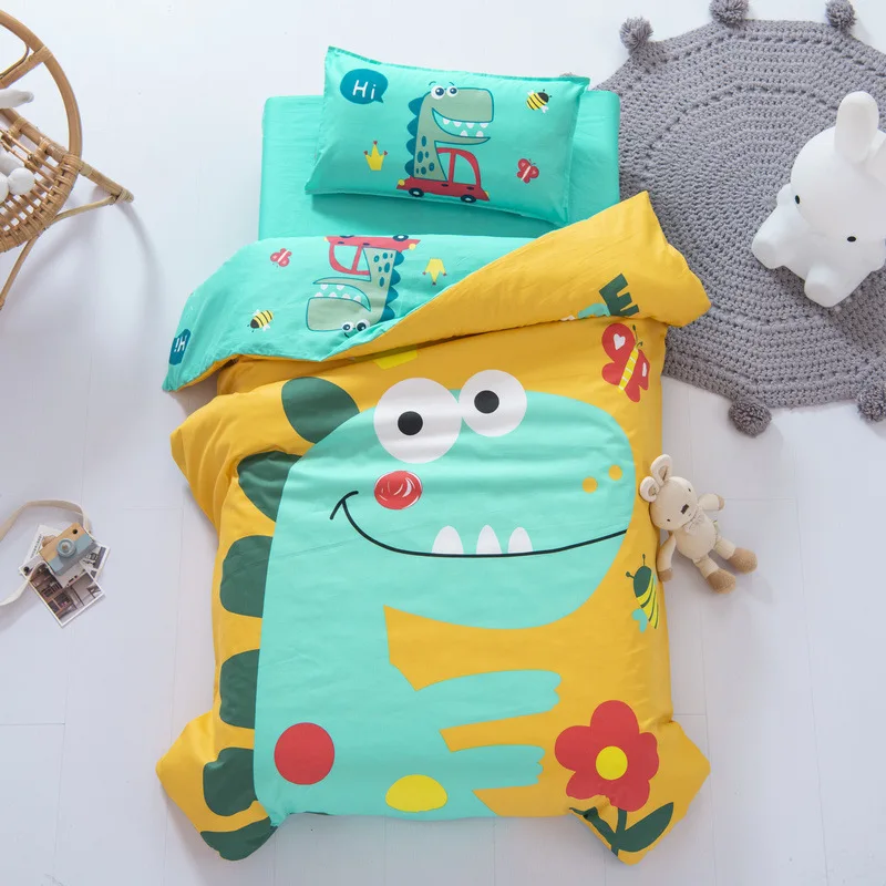 Children's Bedding Wholesaler Cotton Three Piece Set Children's Bed