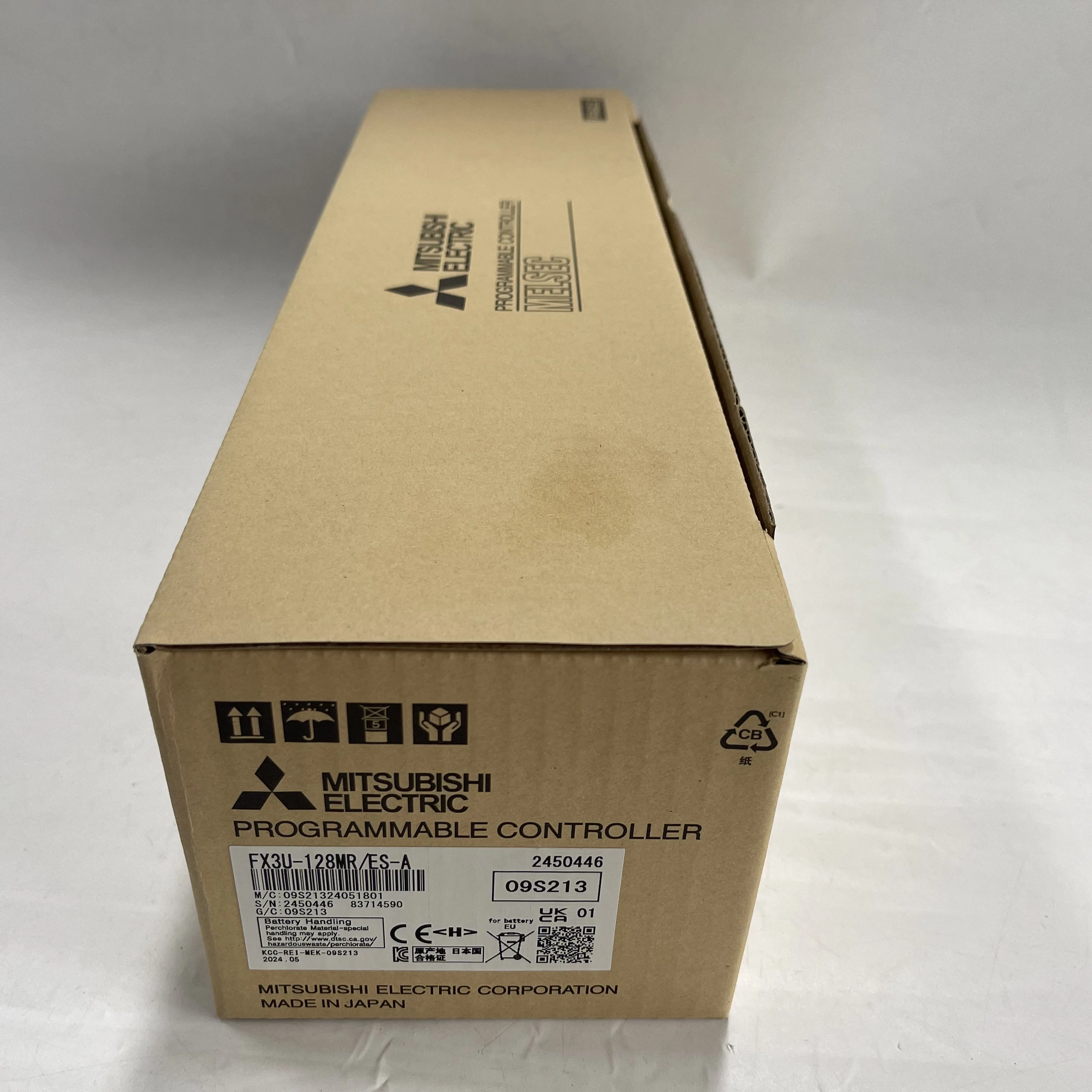 MITSUBISHI Programmable Controller FX3U-128MR/ES-A MITSUBISHI Programmable Controller FX3U-128MR/ES-A