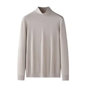 Men's Worsted Cashmere Turtleneck Bottoming Shirt High-end Cashmere Sweater