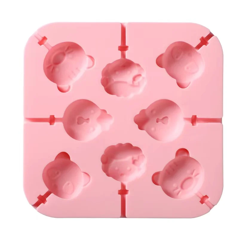 8 Cavity Sphere Sucker Lollipop Molds Lollipop Starry Sky Baking ...