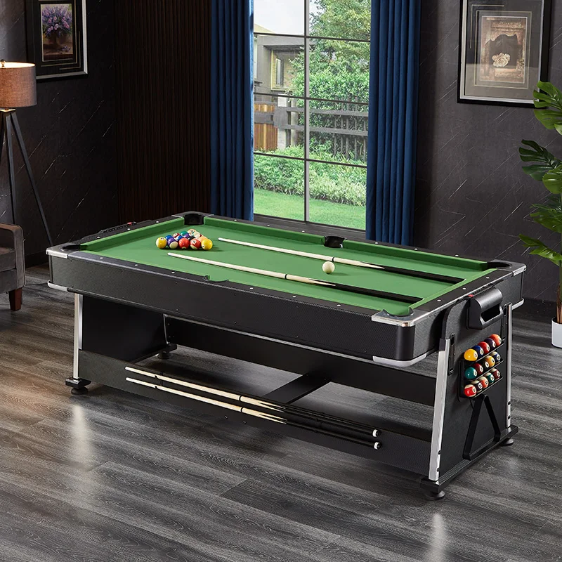 Factory Stock Cheap Rotatable 4 in 1 7ft Indoor Sports Multi Game Pool Snooker&Billiard Table Set With Ping Pong