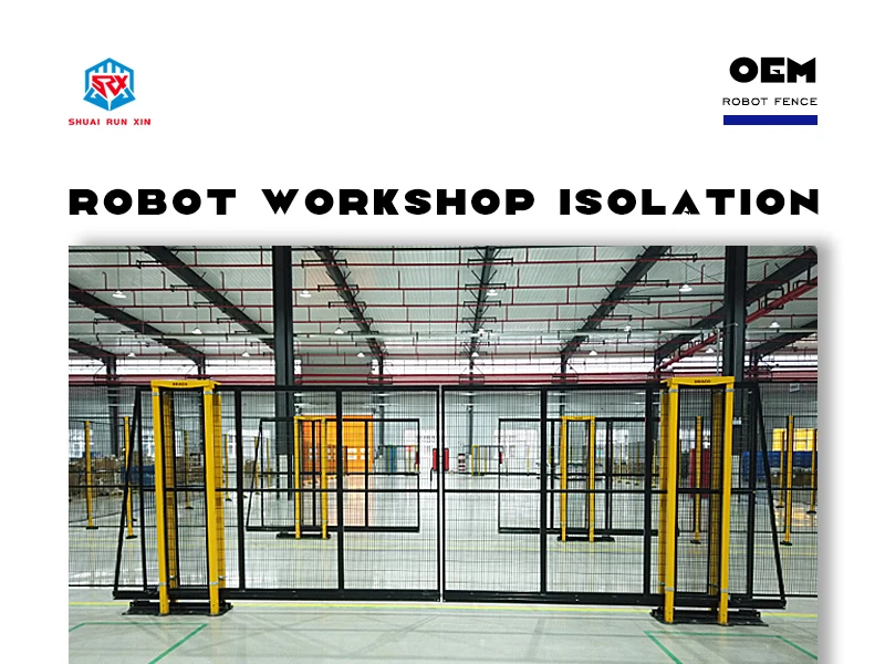 Robot Safety Fence Types Of Machine Guarding Wire Machine Guard Panel