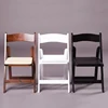 Wood folding chair color option