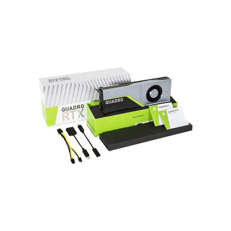 New in Stock for Nvidia QUADRO RTX 6000 384 Bit GDDR6 24GB Graphics Card  Server GPU