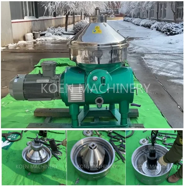 Пивная дисковая центрифуга DHC500 от китайского производителя