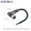 Conector Hembra en Ángulo