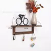New Chinese style baked enamel retro hook design, 50x15