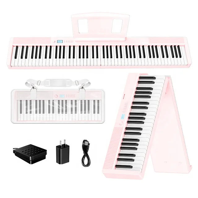 Теренс V30 88 клавиш полувешенная Портативная Цифровая Электрическая клавиатура для пианино полноразмерный полнофункциональный электронный инструмент