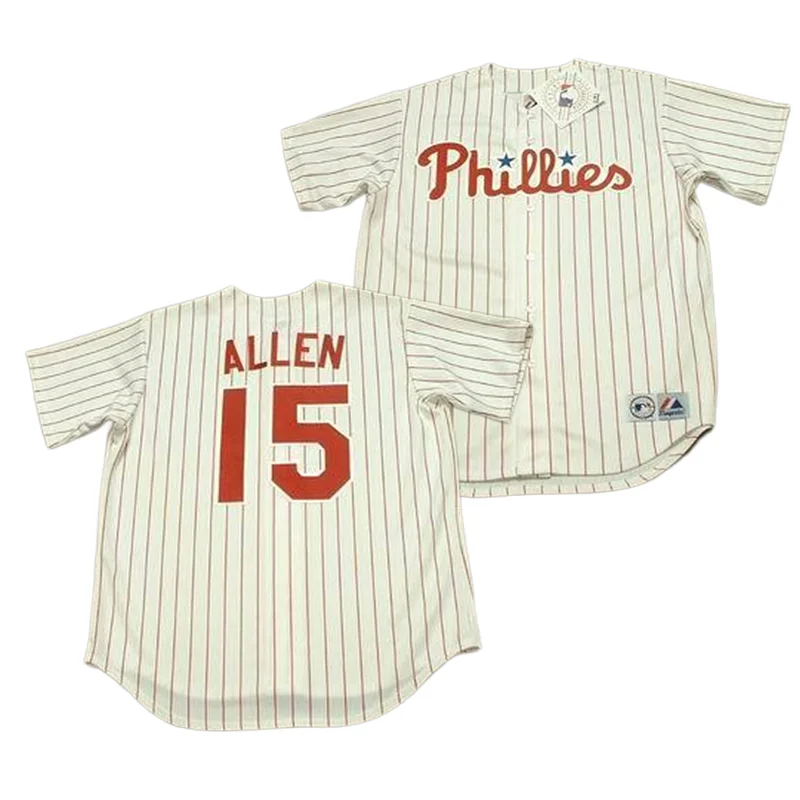 Wholesale Philadelphia 10 Darren Daulton 14 Pet e Rose 15 Richie Allen 19 Greg  Luzinski Throwback Baseball Jersey Stitched S-5xl Phillie From m.