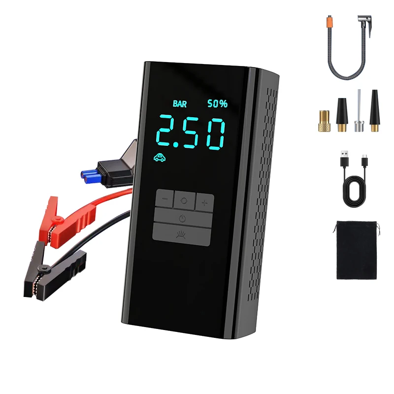 High Power Car Jump Starter Power Bank / Multifunction Portable