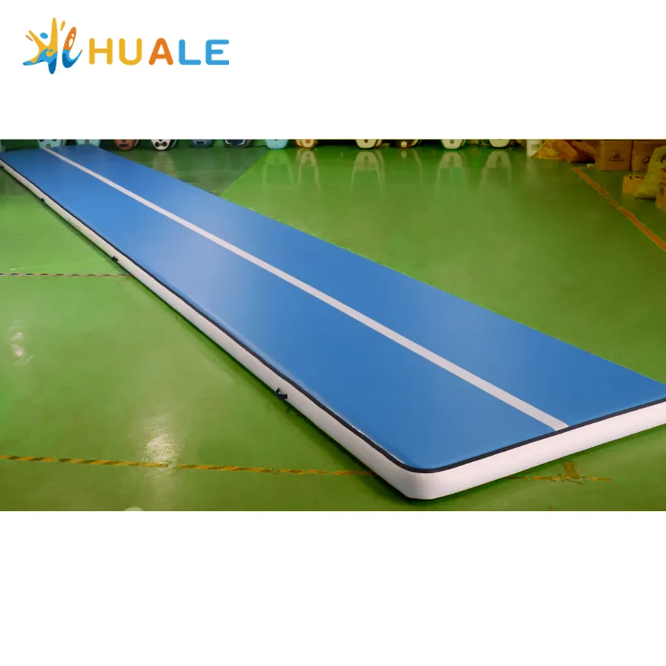 Custom Square Gym Tourist Portable Gymnastic Mats Trumbling Airtrack 4m