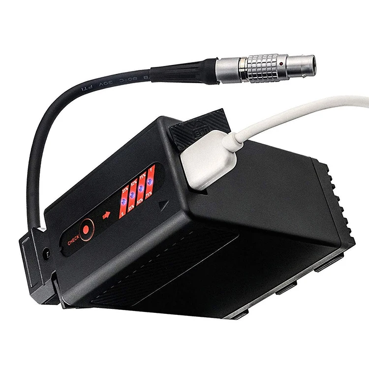 HSU polymère Li-ion USB D-TAP caméscope batterie de caméra vidéo pour Canon BP-A60 BP-A65 BP-A90 BP-A30