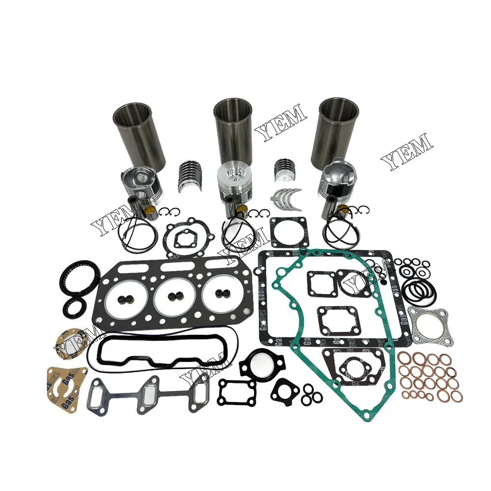 Overhaul Kit With Bearing Set Fit for Yanmar 3T75HA Engine 5