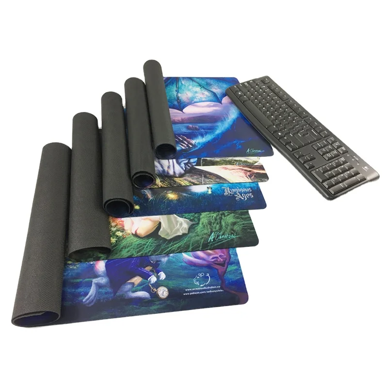 Custom Gaming Mouse Pad Professional Desk Card Game Playmat Sublimation Xxl Mouse Pad