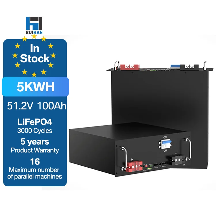 5KW 51.2V 100Ah Energy Storage Battery Ideal for Home Solar Systems & Backup Power