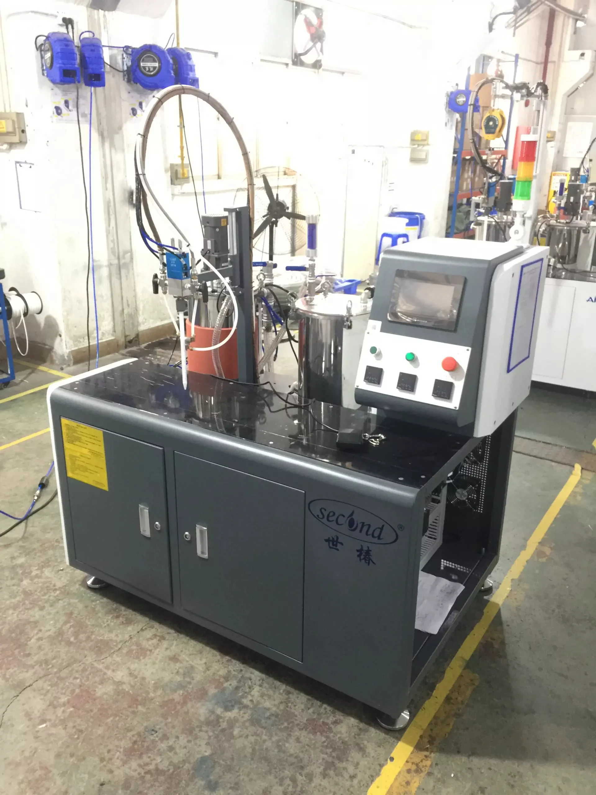 ab Two Part Components Silicone Epoxy Resin Polyurethane Glue Dispenser Dispensing Mixing Filling Potting Machine