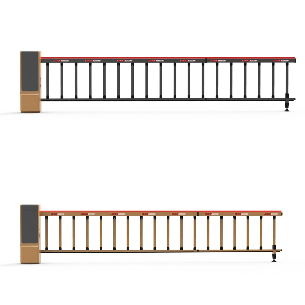 Secure Arm Barrier Gate with LED Indicat