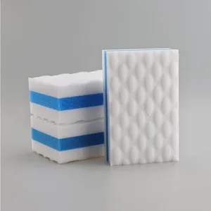 New Cleaning Products 2026 Daily Cleaning Products Composite Melamine Sponge Hot Pressed Melamine Sponge with Pu Sponge