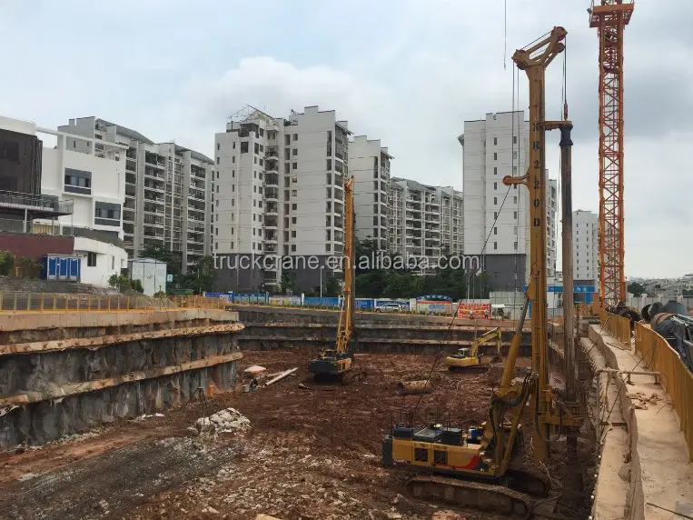 Mining Xr240e Hydraulic Rotary Pile Drilling Rig Price For Sale - Buy ...