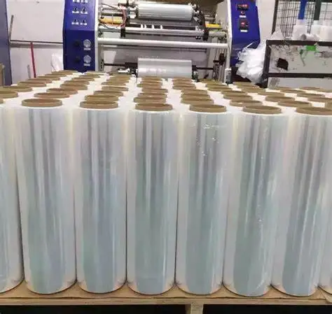 Hot Food Grade LLDPE Machine Use Flexible Plastic Film Soft Nylon PVC Stretch Shrink Film for Tobacco Packaging Made in China