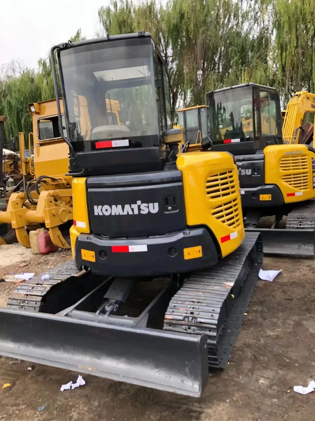Cheap Selling Used Mini Excavator Komatsu PC55MR 5.5ton