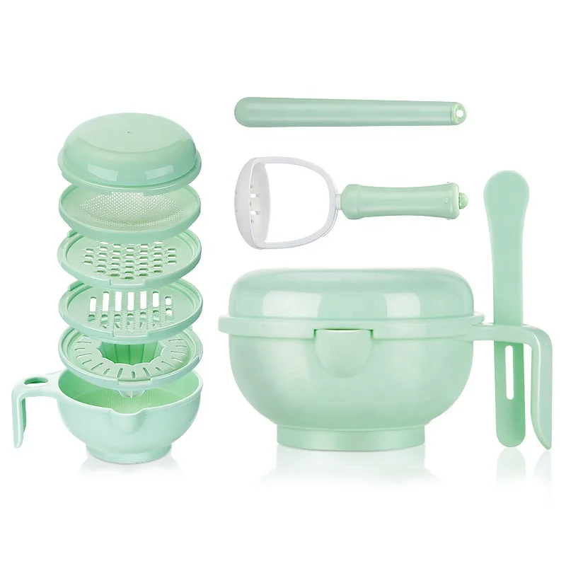 thumbnail image 2 of Jual Baby Food Maker Set Food Processor Alat Pembuat Makanan Bayi Anak Bpa Free Grinding Bowl I.47682903 2 of 14