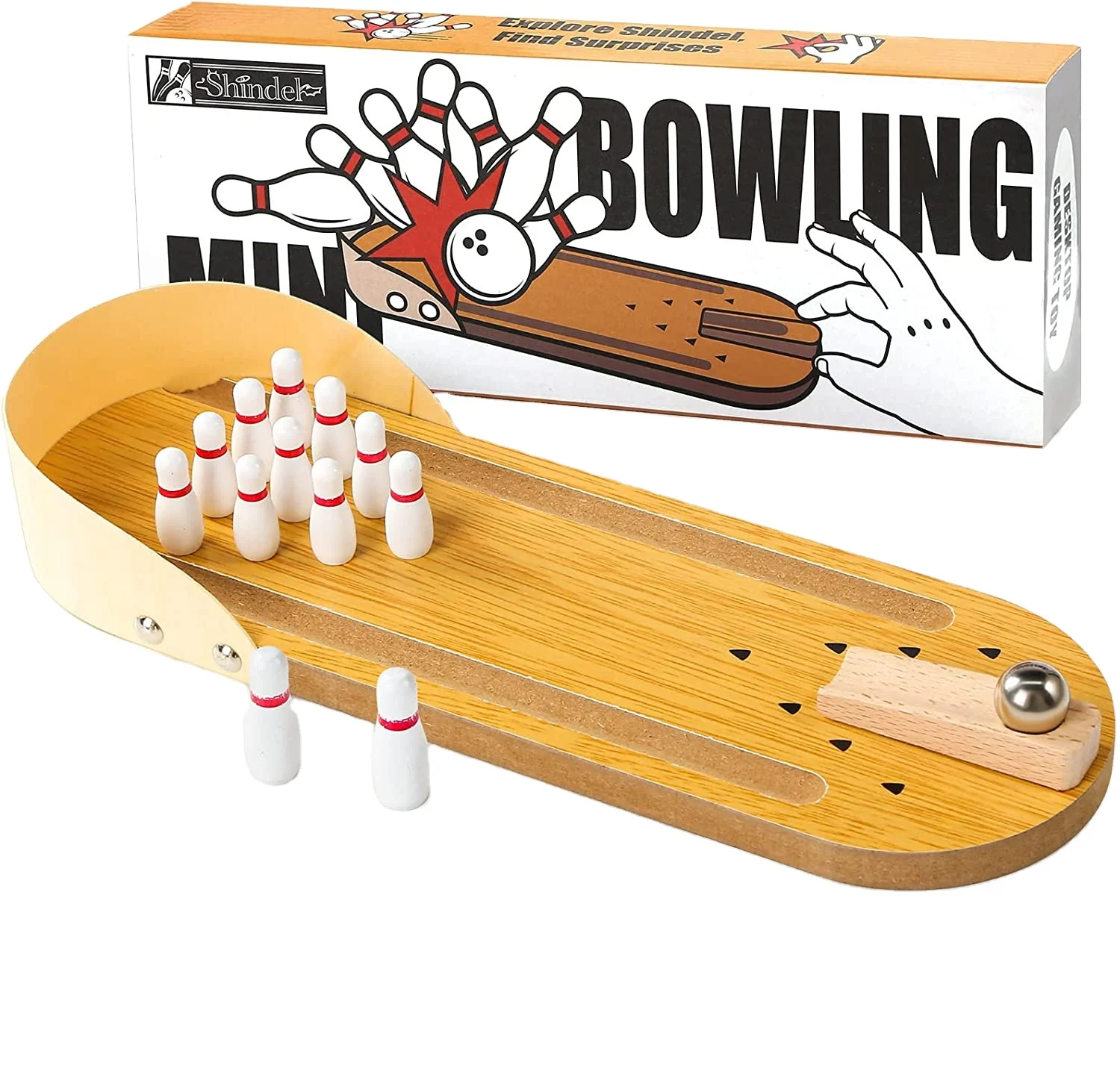 bowling alley set