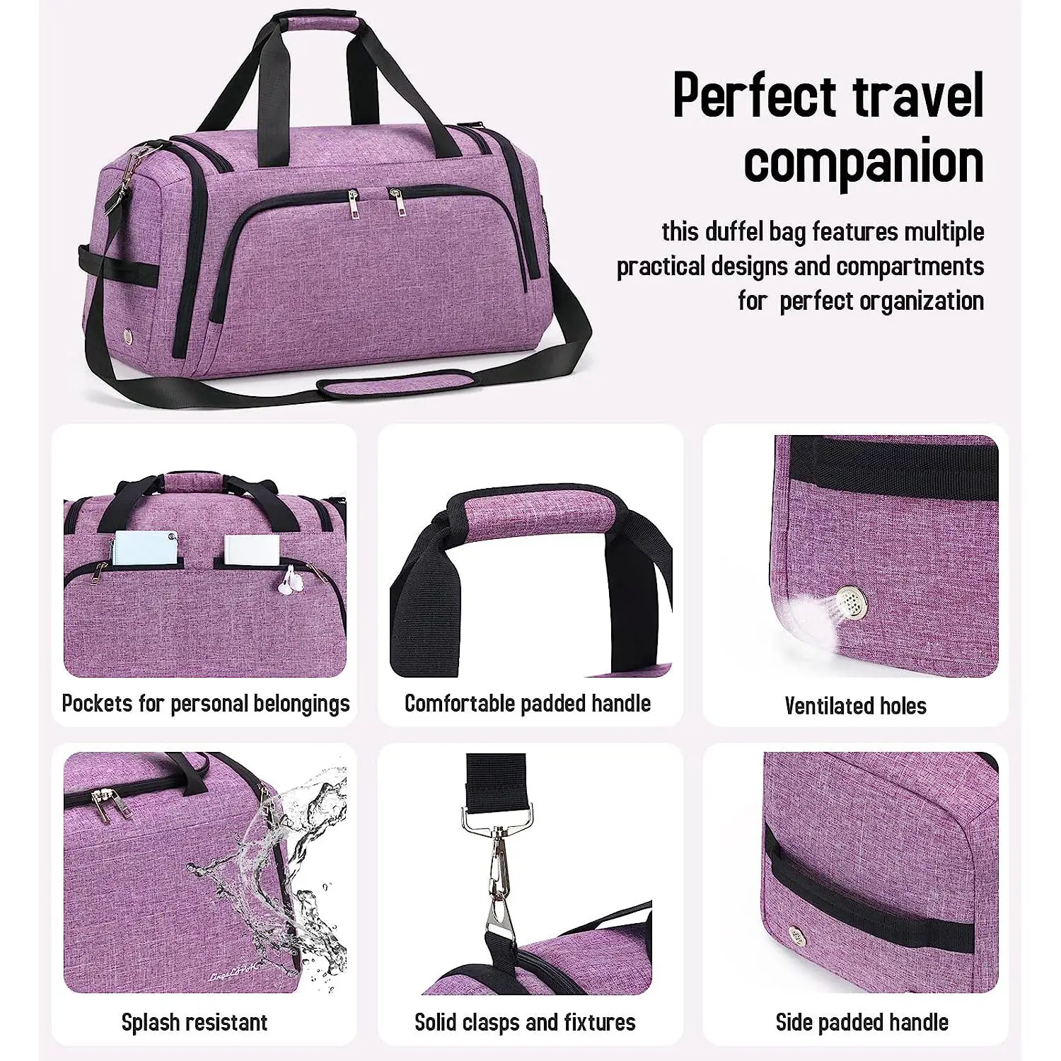 Quality Sublimation Multi Color Nylon Waterproof Martial Art Gear Equipment Kick Boxing Bag & Holdall Travel Duffel Bag