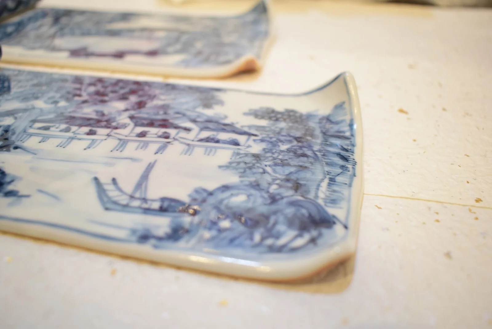 Japanese Style Blue And White Dinner Plates Wedding Porcelain Set Buy