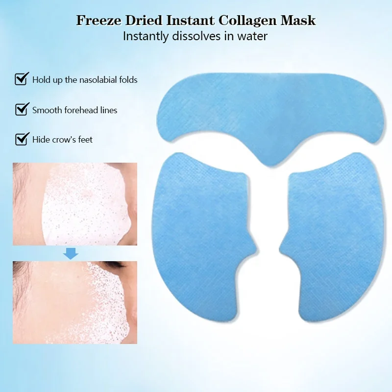 Wholesale Water Soluble Collagen Powdered Mask Hydrolyzed Vitamin C Anti-Wrinkle Firming Moisturizing Face All Skin Types OEM
