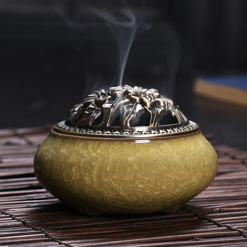 Wholesale Ceramic Incense Burner with Lid - Custom Incense