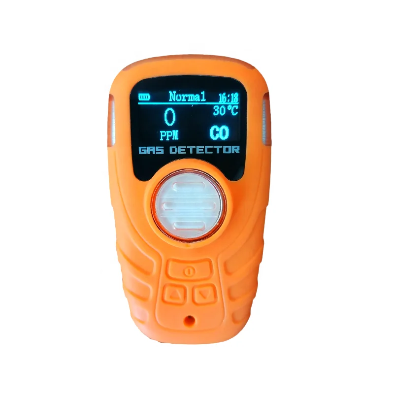 Portable Single Gas Analyzer with LED Display O2 Gas Detector 