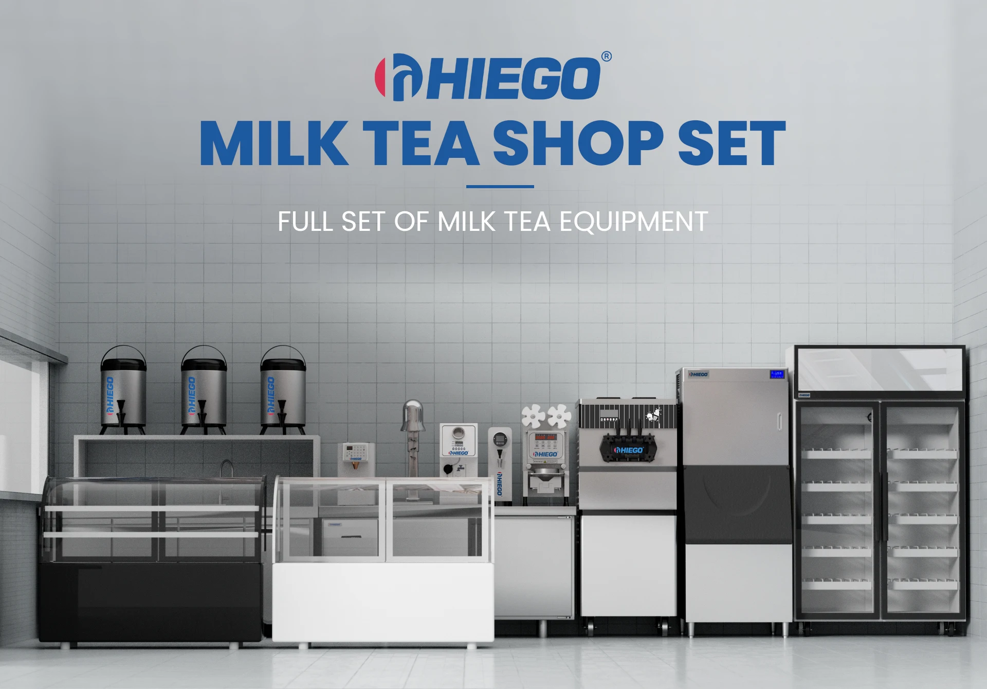 New Design Commercial Automatic Bubble Tea Counter Customize Drink Station Bubble Tea Counter