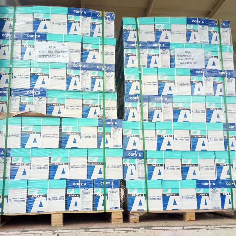 Free Custom Service Low MOQ Factory Wholesale 80GSM Printing Paper A4 Specification 75GSM 70GSM Office Copy Paper