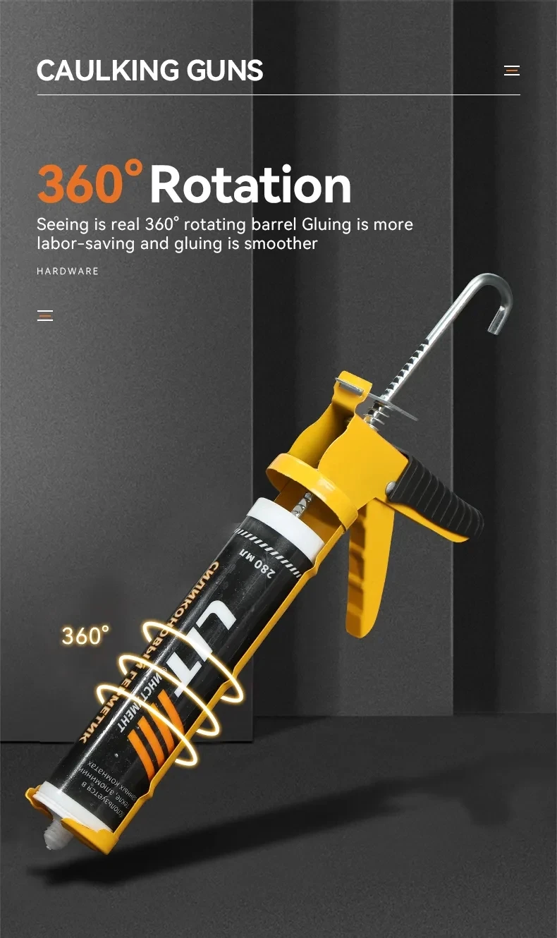 Lit Professional Sealant Caulking Gun For Hand Tools Sealant Metal