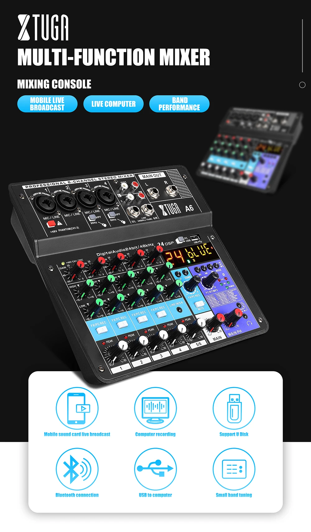 Indoor Goxlr Mini - Mixer & USB Audio Interface for Weddings