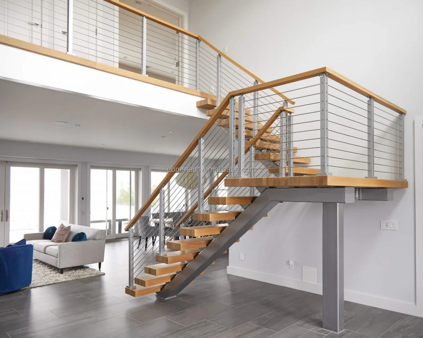 CBMMART Interior Steel Stairs - Modern & Durable Designs
