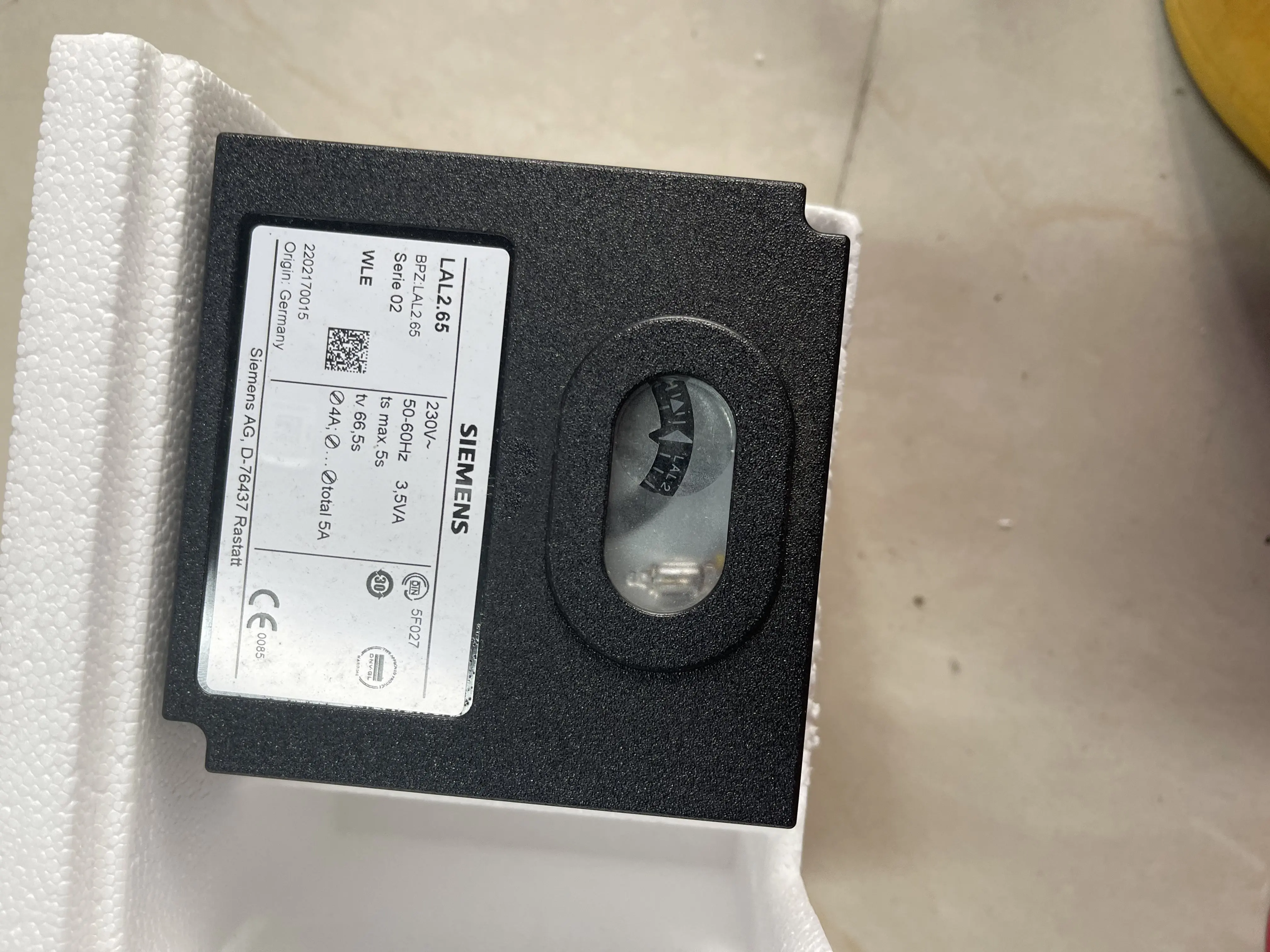 Siemens Burner Control Unit LAL2.65 Siemens Burner Control Unit LAL2.65