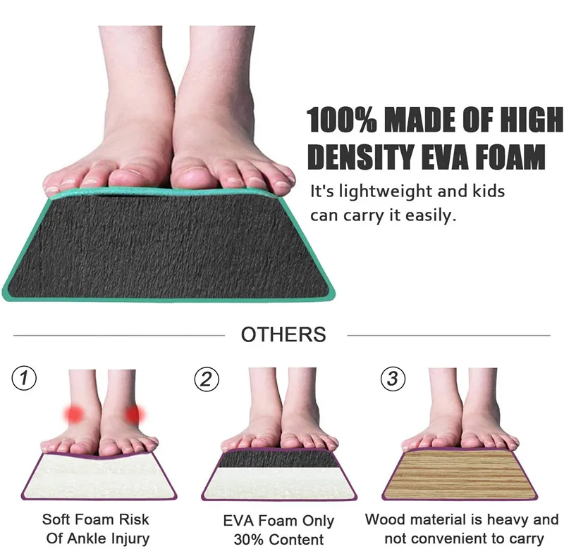 LDK Gymnastics Folding Balance Beam Suede Cover Foldable Gymnastic Balance Beam with Carry Handle