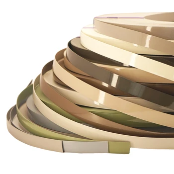 50mm Curve Line1 Inch Tape 100m Per Roll High Glossy Flat Edge Banding for Rv Furniture Decoration Plywood Pvc Material