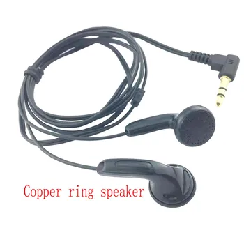 Headphone factory radio audio copper ring speaker MP3 stereo headphones earplugs bus city sightseeing tour guide monitoring