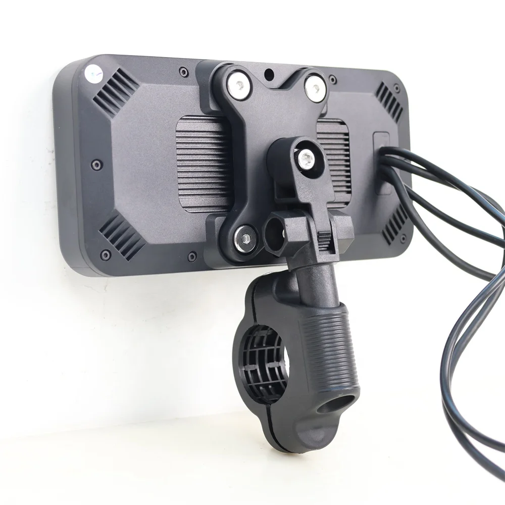 product tiypeor motorcycles navigation 625inch gps carplay android auto ip66 waterproof moto dvr monitor with tpms monitor system-8