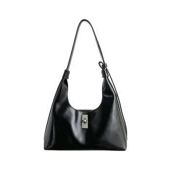Oem Fashion Plain Ladies Custom Logo Single Shoulder Pu Leather Bag Handbag For Women