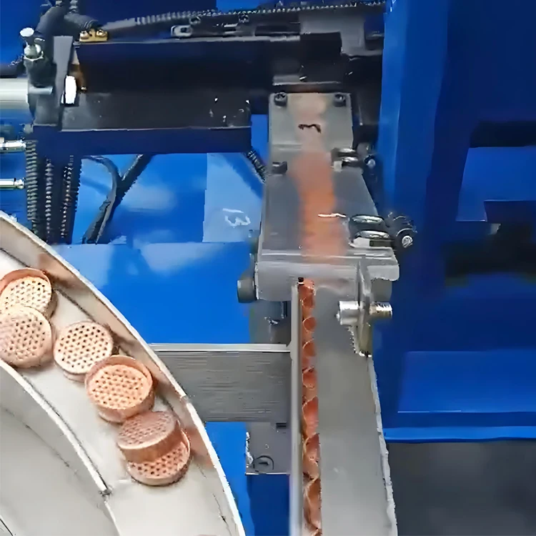 BOBO Machine copper filter mesh press and filling machine shown in a detail photo for this news article