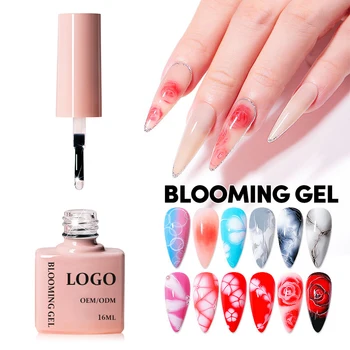 wholesale Morandi gel polish Blooming Gel  Soak Off Blooming Gel Nail Art Design