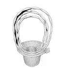 China new design popular Wicker Willow Gift/flower/ Wedding Basket