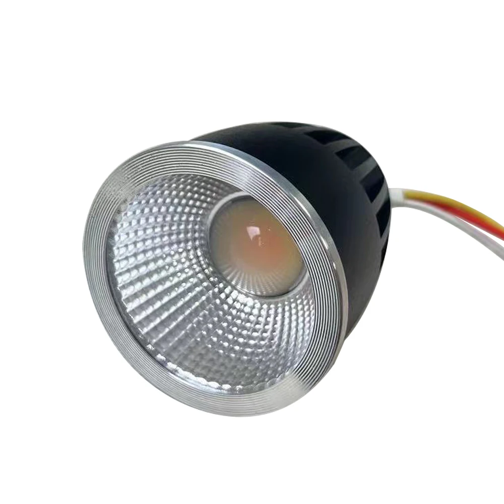 CCT 24V Ceiling KNX DALI PWM Dimmable Tunable White CRI95 COB LED MR16 Module Spot Light Reflector 60D 8W Spots